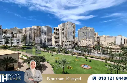 شقة - 3 غرف نوم - 2 حمامات للايجار في سابا باشا - حي شرق - الاسكندرية
