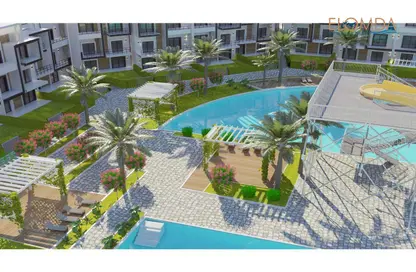 Apartment - 1 Bedroom - 1 Bathroom for sale in Magawish - Hurghada - Red Sea