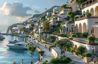 شاليه - 4 غرف نوم - 4 حمامات للبيع في ساوث ميد - قسم الضبعة - الساحل الشمالي