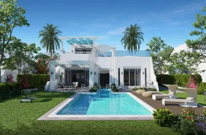 Chalet - 3 Bedrooms - 4 Bathrooms for sale in Jefaira - Ras Al Hekma - North Coast
