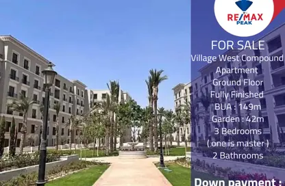 Apartment - 3 Bedrooms - 3 Bathrooms for sale in Village West - Sheikh Zayed Compounds - Sheikh Zayed City - Giza