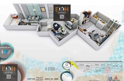 Apartment - 1 Bedroom - 1 Bathroom for sale in Arabia Area - Hurghada - Red Sea