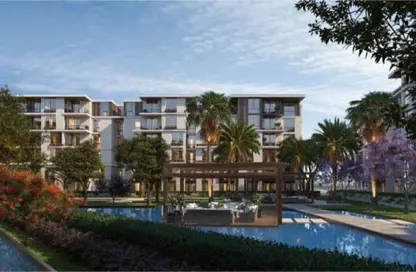 Apartment - 3 Bedrooms - 2 Bathrooms for sale in Tesla Residence - Al Wahat Road - 6 October City - Giza