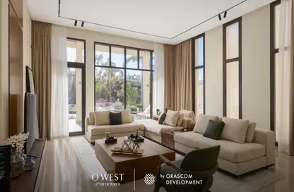 Apartment - 2 Bedrooms - 2 Bathrooms for sale in O West - 6 October Compounds - 6 October City - Giza