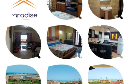 Chalet - 2 Bedrooms - 2 Bathrooms for rent in Marina 4 - Marina - Al Alamein - North Coast