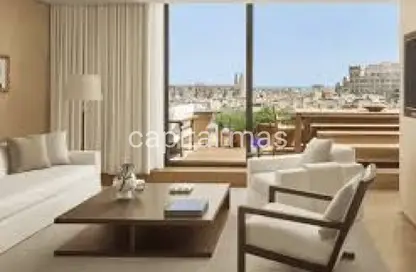 (بنتهاوس  (روف - 3 غرف نوم - 3 حمامات للبيع في ذا مد - راس الحكمة - الساحل الشمالي