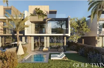 Twin House - 4 Bedrooms - 4 Bathrooms for sale in Modon Golf Town - The 6th Settlement - New Cairo City - Cairo