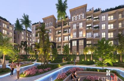 Apartment - 2 Bedrooms - 2 Bathrooms for sale in Cattleya - 5th Settlement Compounds - The 5th Settlement - New Cairo City - Cairo