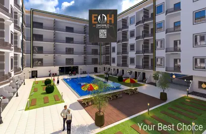 Apartment - 1 Bedroom - 1 Bathroom for sale in El Kawther District - Hurghada - Red Sea