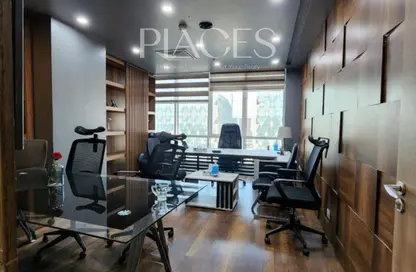 Office Space - Studio - 2 Bathrooms for rent in V90 - North Teseen St. - The 5th Settlement - New Cairo City - Cairo