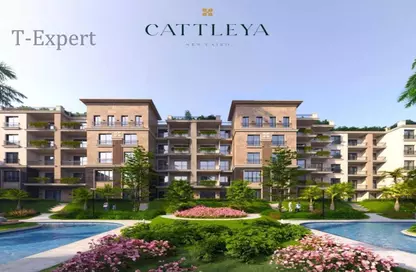 Apartment - 2 Bedrooms - 2 Bathrooms for sale in Cattleya - 5th Settlement Compounds - The 5th Settlement - New Cairo City - Cairo
