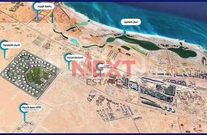 شقة - 2 غرف نوم - 1 حمام للبيع في مدينة العلمين الجديدة - العلمين - الساحل الشمالي