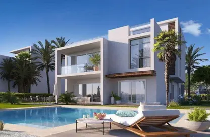 Villa - 4 Bedrooms - 4 Bathrooms for sale in Mazarine - New Alamein City - Al Alamein - North Coast