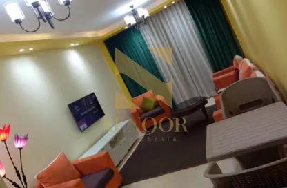Apartment - 2 Bedrooms - 1 Bathroom for rent in Degla Palms - Al Wahat Road - 6 October City - Giza