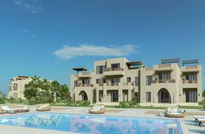 Chalet - 2 Bedrooms - 3 Bathrooms for sale in Shedwan Resort - Al Gouna - Hurghada - Red Sea