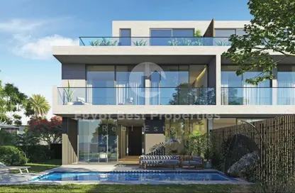 Villa - 5 Bedrooms - 5 Bathrooms for sale in Swan Lake Residence - 5th Settlement Compounds - The 5th Settlement - New Cairo City - Cairo