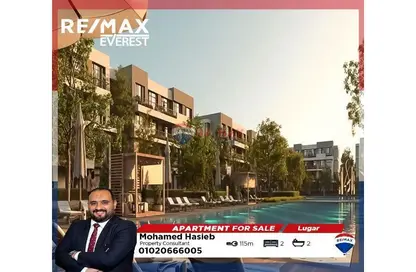 Apartment - 2 Bedrooms - 2 Bathrooms for sale in Lugar - New Zayed City - Sheikh Zayed City - Giza