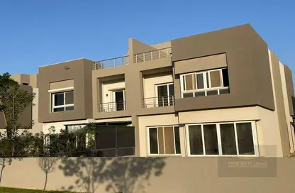 Twin House - 4 Bedrooms - 4 Bathrooms for sale in Al  Rabwa - Sheikh Zayed Compounds - Sheikh Zayed City - Giza