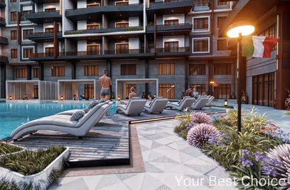 Apartment - 1 Bedroom - 1 Bathroom for sale in El Hadaba District - Hurghada - Red Sea