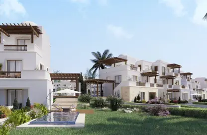 Townhouse - 2 Bedrooms - 3 Bathrooms for sale in Al Gouna - Hurghada - Red Sea