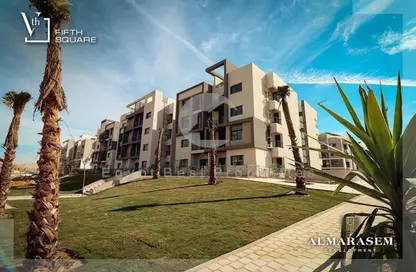 شقة - 2 غرف نوم - 2 حمامات للبيع في فيفث سكوير - التجمع الخامس - مدينة القاهرة الجديدة - القاهرة