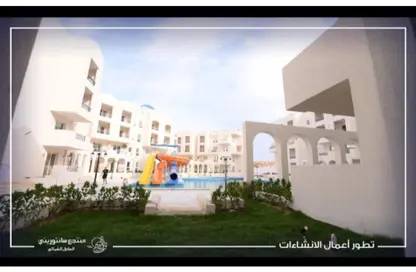 شاليه - 1 حمام للبيع في سانتوريني - مدينة العلمين الجديدة - العلمين - الساحل الشمالي