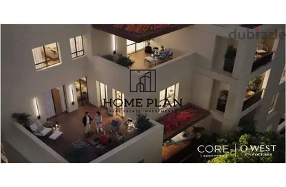 Apartment - 2 Bedrooms - 3 Bathrooms for sale in O West - 6 October Compounds - 6 October City - Giza