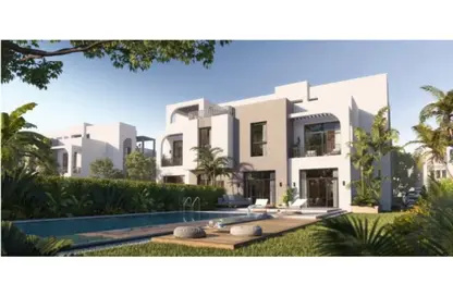 Twin House - 4 Bedrooms - 5 Bathrooms for sale in O West - 6 October Compounds - 6 October City - Giza