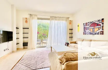 Apartment - 1 Bedroom - 1 Bathroom for rent in Palm Hills Village Gate - South Investors Area - New Cairo City - Cairo