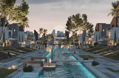 Twin House - 4 Bedrooms - 4 Bathrooms for sale in Rivers - New Zayed City - Sheikh Zayed City - Giza