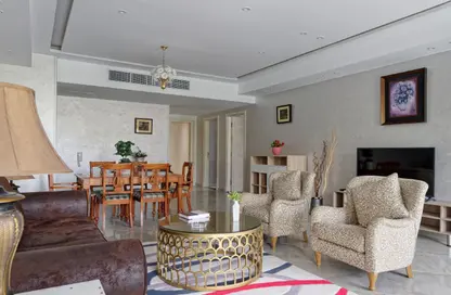 Apartment - 3 Bedrooms - 2 Bathrooms for rent in Lake View Residence - 5th Settlement Compounds - The 5th Settlement - New Cairo City - Cairo