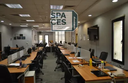 Office Space - Studio - 1 Bathroom for rent in Bank Center Street - South Teseen St. - The 5th Settlement - New Cairo City - Cairo