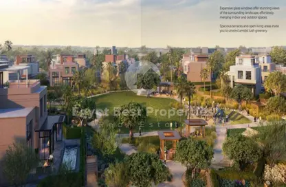 Penthouse - 3 Bedrooms - 4 Bathrooms for sale in Crescent Walk - 5th Settlement Compounds - The 5th Settlement - New Cairo City - Cairo