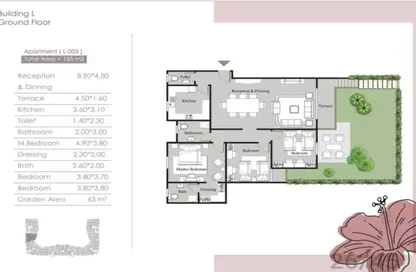Apartment - 3 Bedrooms - 3 Bathrooms for sale in Zayed Dunes - 6th District - Sheikh Zayed City - Giza