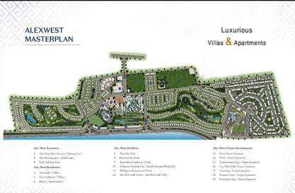 Apartment - 3 Bedrooms - 2 Bathrooms for sale in Alex West - Alexandria Compounds - Alexandria