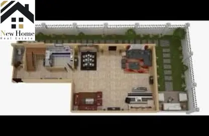 Duplex - 3 Bedrooms - 2 Bathrooms for sale in South Investors Area - New Cairo City - Cairo