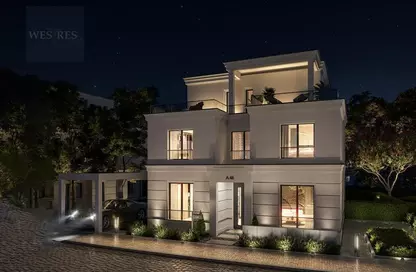 Villa - 4 Bedrooms - 5 Bathrooms for sale in Naia West - Sheikh Zayed Compounds - Sheikh Zayed City - Giza