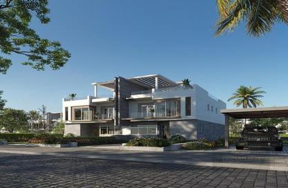 Twin House - 4 Bedrooms - 4 Bathrooms for sale in Lake West - Sheikh Zayed Compounds - Sheikh Zayed City - Giza