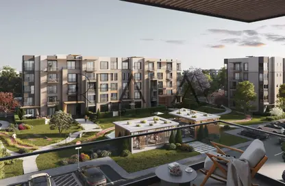 Apartment - 1 Bedroom - 1 Bathroom for sale in Tawny Hyde Park - 6 October Compounds - 6 October City - Giza