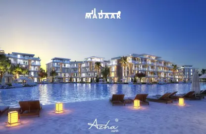 Penthouse - 1 Bedroom - 2 Bathrooms for sale in Azha North - Ras Al Hekma - North Coast