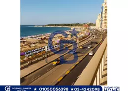 شقة - 3 غرف نوم - 2 حمامات للبيع في طريق الجيش - المندرة - حي ثان المنتزة - الاسكندرية