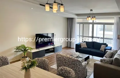 Apartment - 2 Bedrooms - 2 Bathrooms for rent in Cairo Festival City - North Investors Area - New Cairo City - Cairo