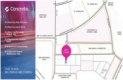 أي فيلا - 3 غرف نوم - 3 حمامات للبيع في جادى ريزيدنس - التجمع الثالث - مدينة القاهرة الجديدة - القاهرة