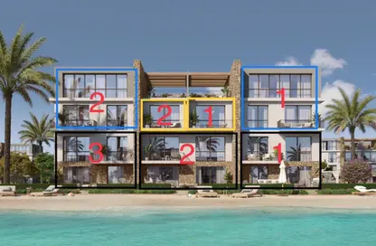 Chalet - 2 Bedrooms - 2 Bathrooms for sale in Silver Sands - Qesm Marsa Matrouh - North Coast