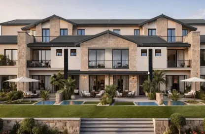 تاون هاوس - 3 غرف نوم - 4 حمامات للبيع في جريان - مدينة زايد الجديدة - الشيخ زايد - الجيزة