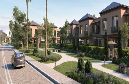 Townhouse - 3 Bedrooms - 3 Bathrooms for sale in Village West - Sheikh Zayed Compounds - Sheikh Zayed City - Giza