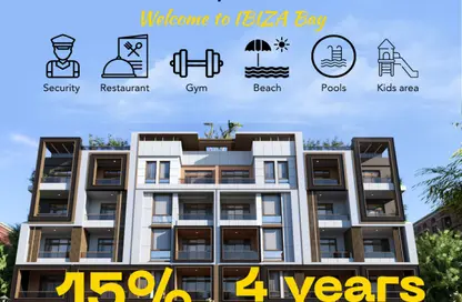 Apartment - 1 Bedroom - 1 Bathroom for sale in Al Ahyaa District - Hurghada - Red Sea