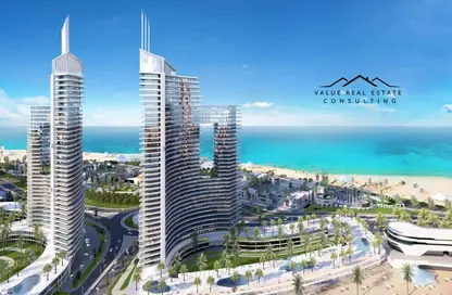 Chalet - 3 Bedrooms - 2 Bathrooms for sale in Mazarine - New Alamein City - Al Alamein - North Coast Chalet - 3 Bedrooms - 2 Bathrooms for sale in Mazarine - New Alamein City - Al Alamein - North Coast