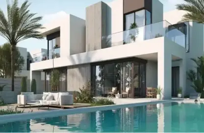 Twin House - 4 Bedrooms - 4 Bathrooms for sale in Solana - New Zayed City - Sheikh Zayed City - Giza