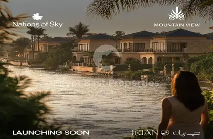 فيلا - 3 غرف نوم - 4 حمامات للبيع في جريان - مدينة زايد الجديدة - الشيخ زايد - الجيزة